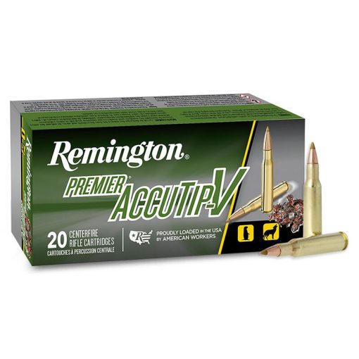 Remington 222 Rem 50gr Premier Accutip-V BT