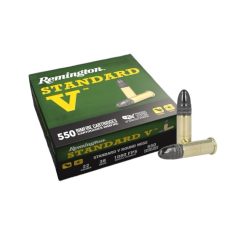 Remington 22LR Standard velocity LRN 38gr 550db