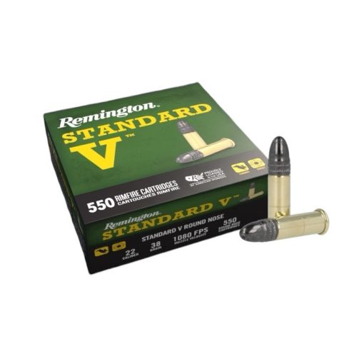 Remington 22LR Standard velocity LRN 38gr 550db