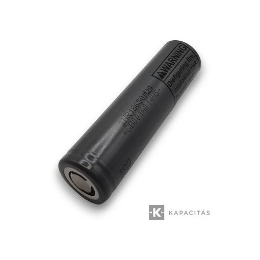 LG INR18650-M29 3,6V 2900mAh max 10A Li-ion ipari akkumulátor cella