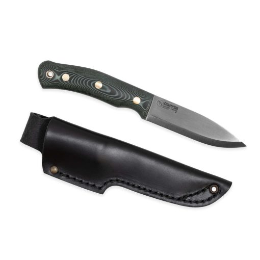 Casström kés SFK No.10 szerszámacél micarta bőr tok 13103