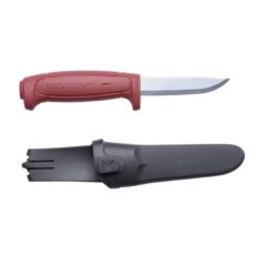 Morakniv Basic kés tokkal piros