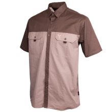 Wildebees Férfi rövid ujjú ing a hátán szellőző résszel WMA098