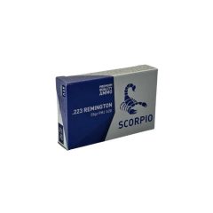 Scorpio 223 Rem 55gr FMJ 20db/doboz