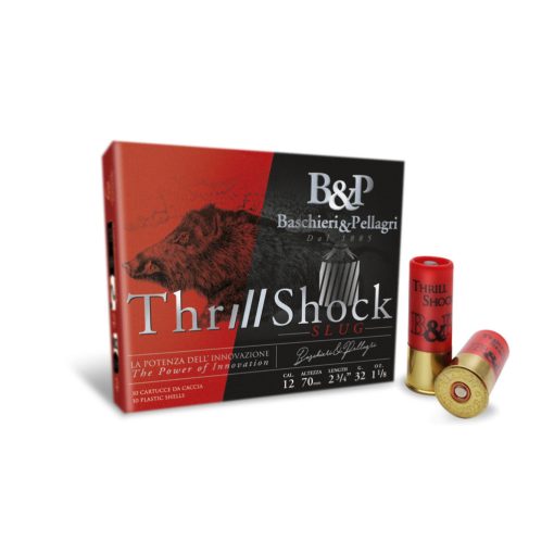 Baschieri & Pellagri 12/70 Big Game Thrill Shock 32g Slug