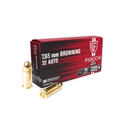 Fiocchi 7,65 Brown (32 auto) FMJ 73 gr