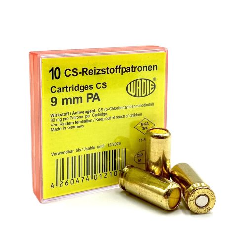 Wadie 9mm PA CS gáz lőszer 10db/csom