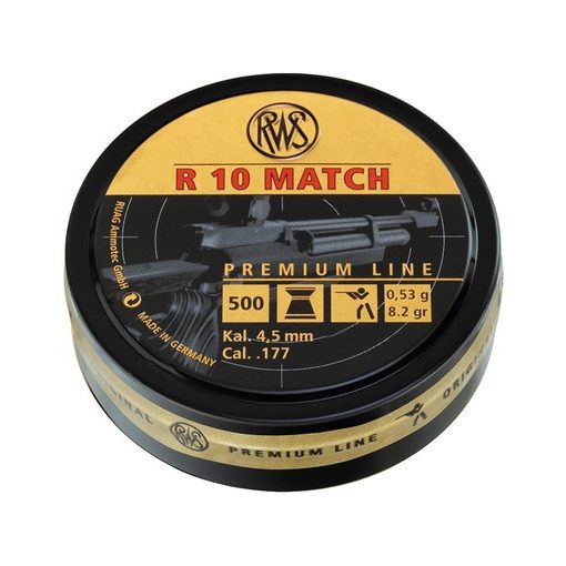 RWS R 10 Match 4,5mm léglövedék 500db/doboz