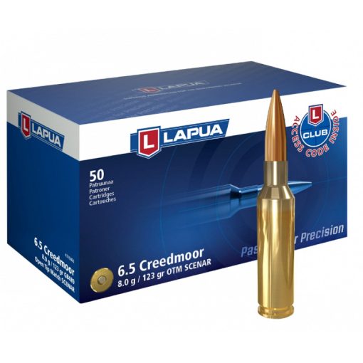 Lapua 6,5 Creedm. Scenar-L 123gr/8g