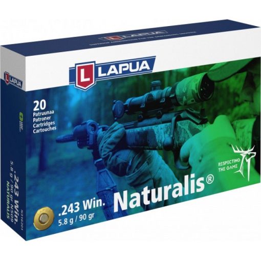 Lapua .243 Win Naturalis 90gr/5,8g N316201