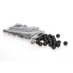 Gumigolyó 11 mm fekete (4026)