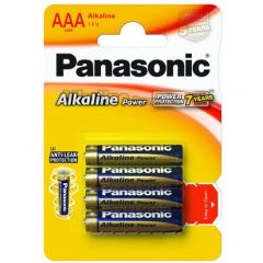 Panasonic LR03APB AAA alkáli elem 4 db