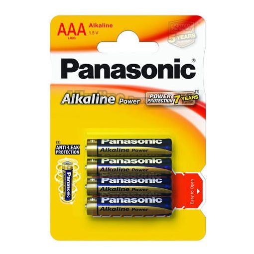 Panasonic LR03APB AAA alkáli elem 4 db