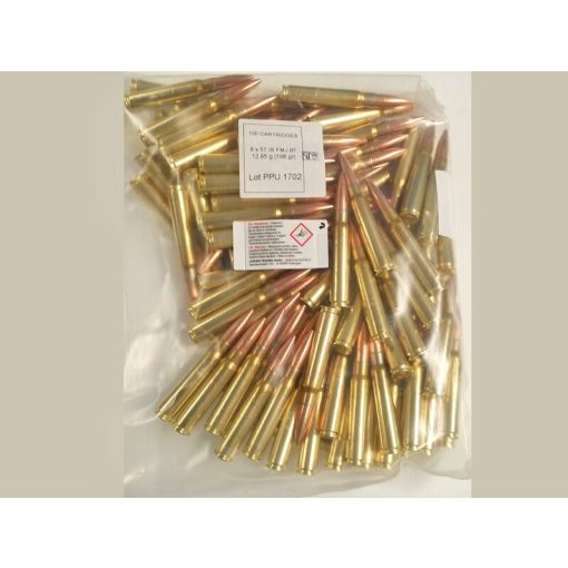PPU 8x57 JS / 12,85 g – 198 grs / VM – FMJ BT ( 100 db / Csomag )