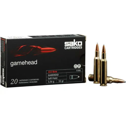 Sako .222R SP 110G 3,6g 56 gr