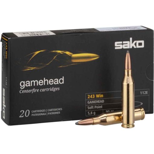 Sako .243W SP 112E 5,8g 90 gr