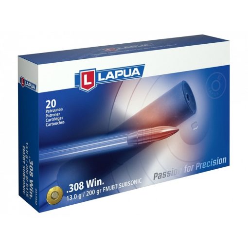 Lapua 308 Win Subsonic 200gr/13g 4317430