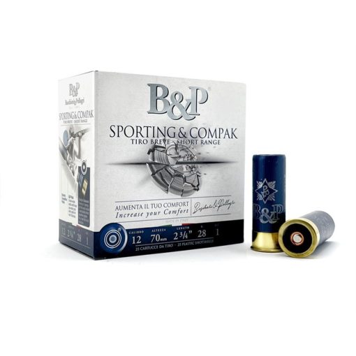 Baschieri & Pellagri 12/70 Sporting & Compak Short Range 28g 2,10mm