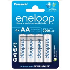 Panasonic Eneloop AA akkumulátor 2000mAh - 4db-os