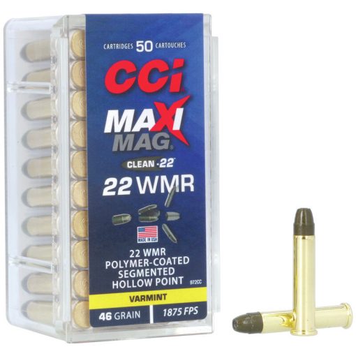 CCI .22 WinMag  Maxi-Mag Clean 46gr SHP
