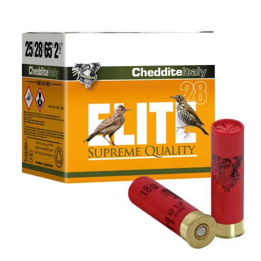 Cheddite 28/65 Elite 18g 2,00mm transparent