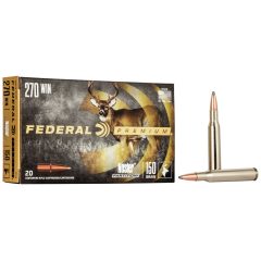 Federal 270Win Nosler Part Vital Shock 150gr