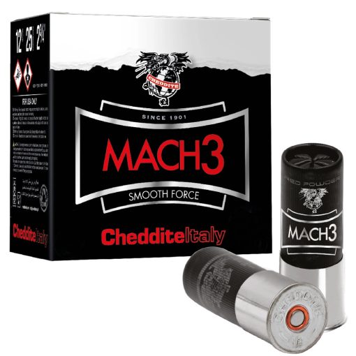 Cheddite 12/70 Mach 3 skeet 24g 2,0mm