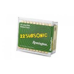 Remington 22LR Subsonic LRN HP 38gr 100db-os
