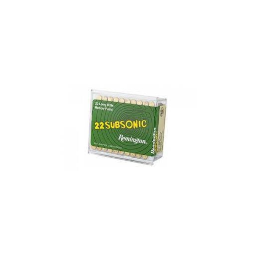 Remington 22LR Subsonic LRN HP 38gr 100db-os