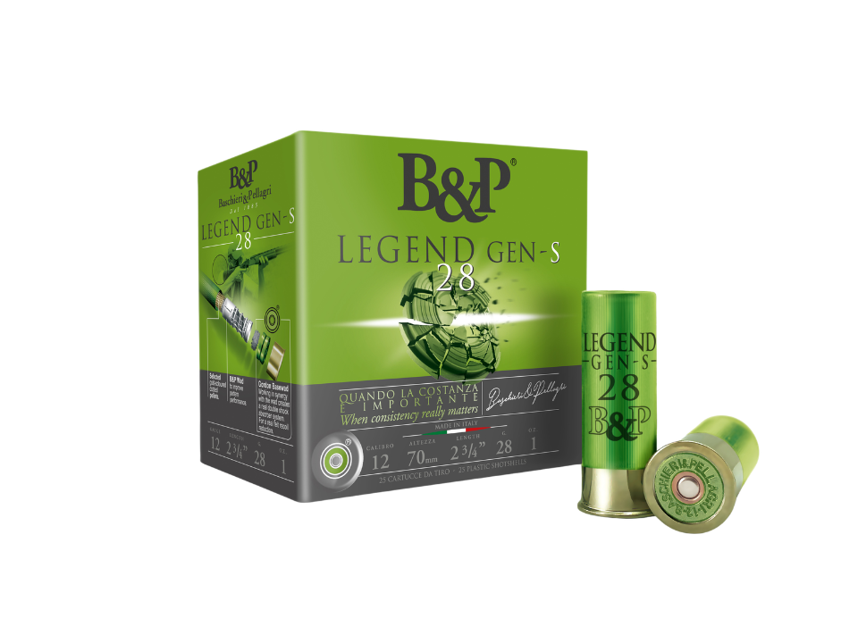 Baschieri & Pellagri Legend Gen-S 28 – A modern versenylőszer Sporting és Compak lövészeknek